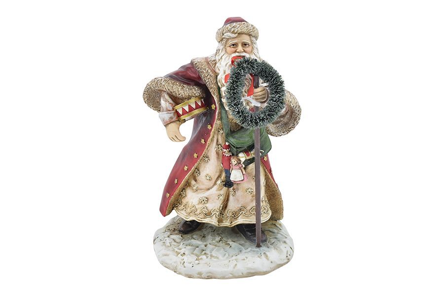 BABBO NATALE  cm.15.5X13.5X24.5
