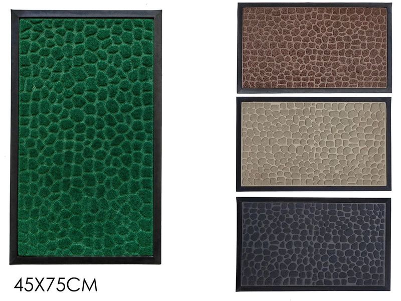 TAPPETO "SASSOLINI" 45X75 4ASS