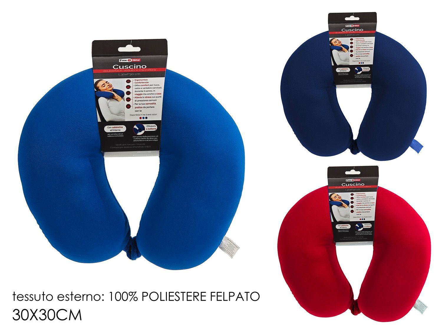 CUSCINO POGGIATESTA DOUBLEFACE 3ASS