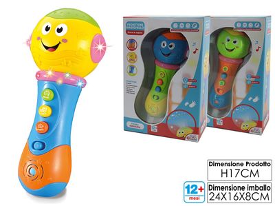 PROIETTORE MAGICHELLO LUCI E MUSICA 3ASS