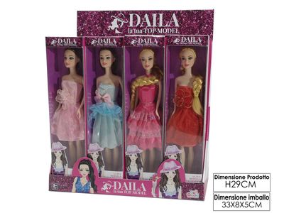 BAMBOLA DAILA LA TUA TOP MODEL 4ASS DISPL.