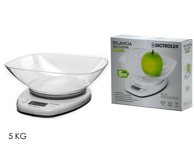 BILANCIA CUCINA DIGITALE 5KG BIANCA