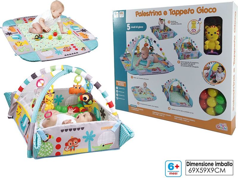 PALESTRINA E TAPPETO GIOCO