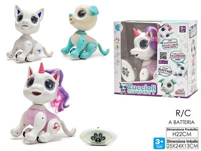 CUCCIOLO UNICORNO INFRAROSSI 5 FUNZIONI 3ASS