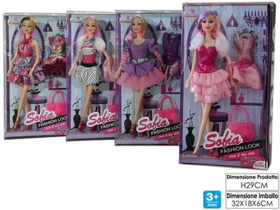 BAMBOLA SOFIA SUPER STAR C/ACC 4ASS
