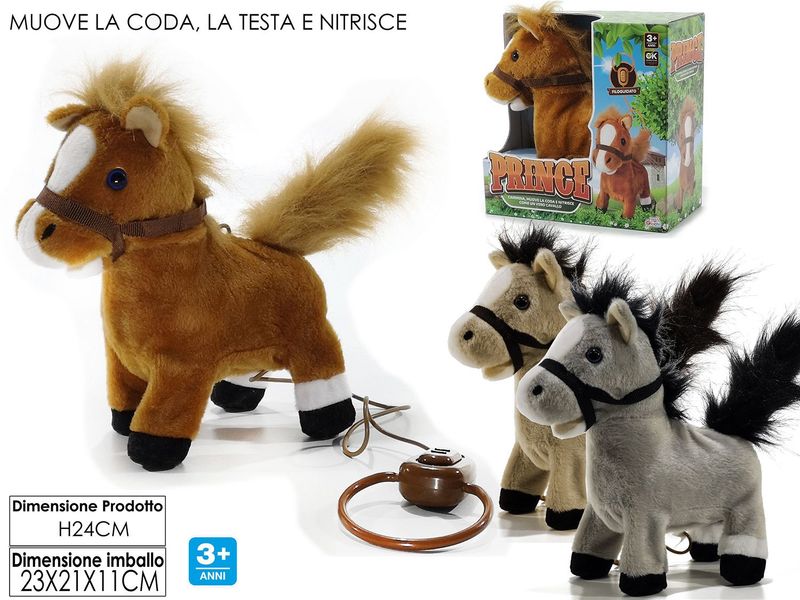 CAVALLO FILOGUIDATO BATTERY OPERATED 3FUNZ. 3ASS