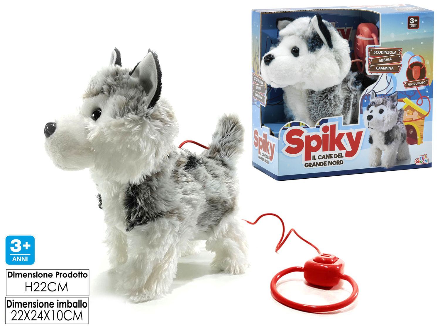 CAGNOLINO FILOG. SPIKY B/O 3FUNZ.