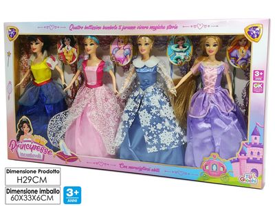 BAMBOLE PRINCIPESSE INCANTEVOLI