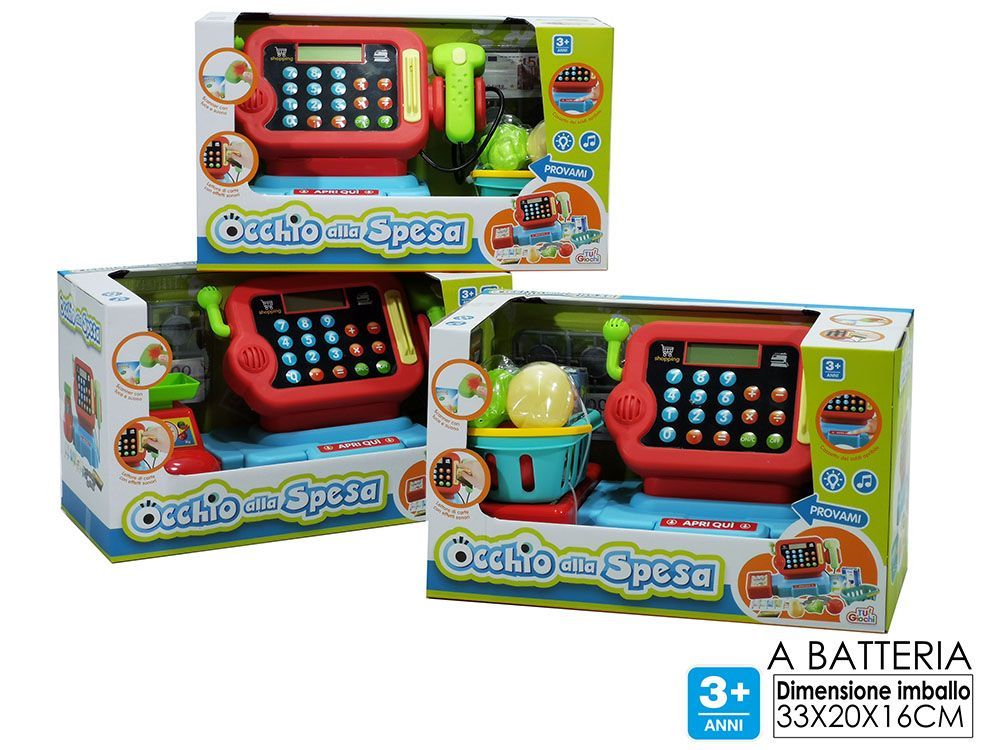 GIOCO CASSA OCCHIO ALLA SPESA TRY-ME 3ASS