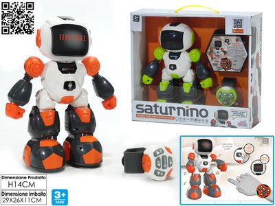 ROBOT SATURNINO R/C A INFRAROSSI 2ASS