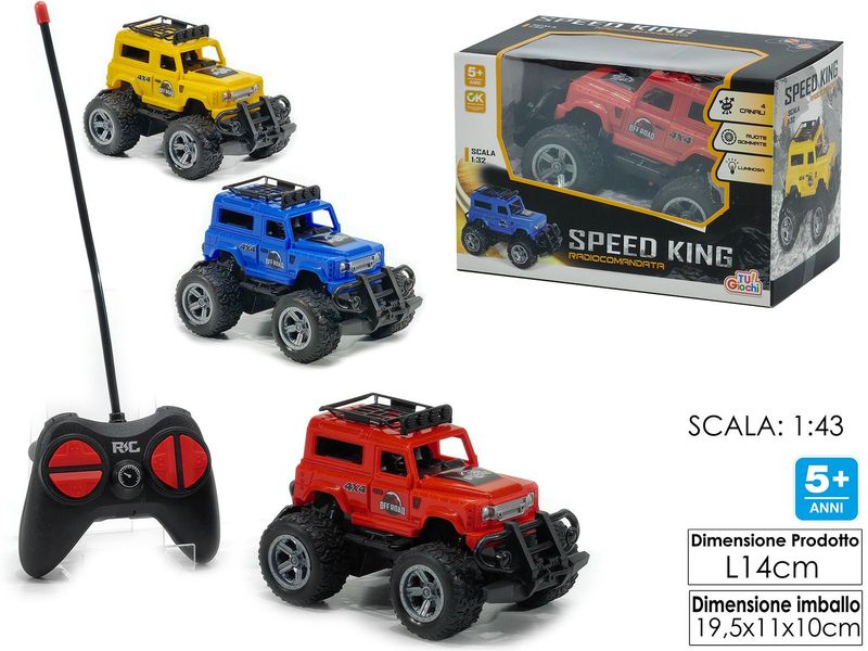AUTO RADIOCOMANDATA  SPEED KING 3ASS