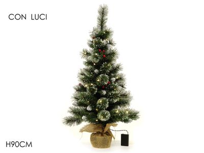 ALBERELLO 90CM/85 RAMI PVC/PP C/50 LED