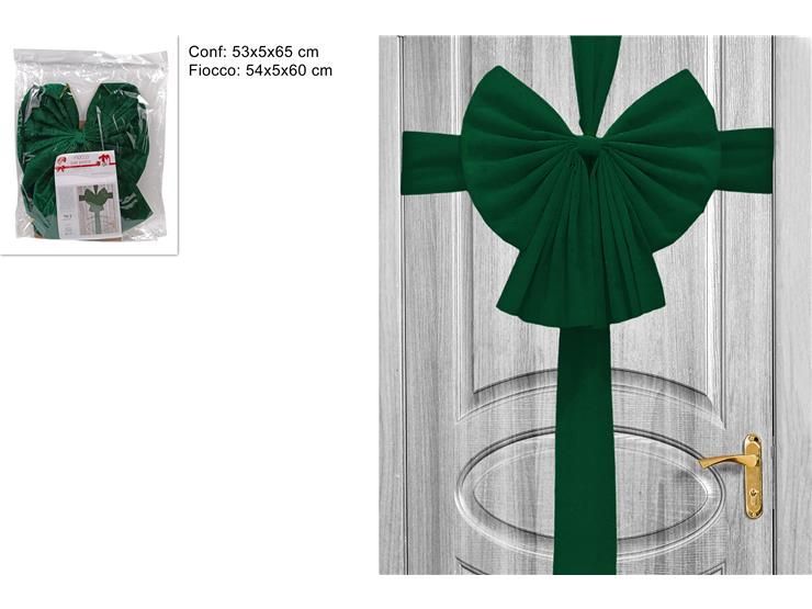 FIOCCO PER PORTA INGRESSO VELLUTO VERDE HJT-115/GR