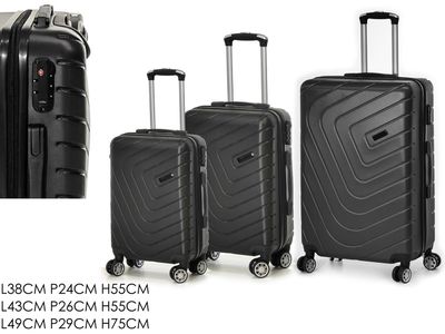TROLLEY SEMIRIGIDO  CM 49X29X75 - MIS. GRANDE