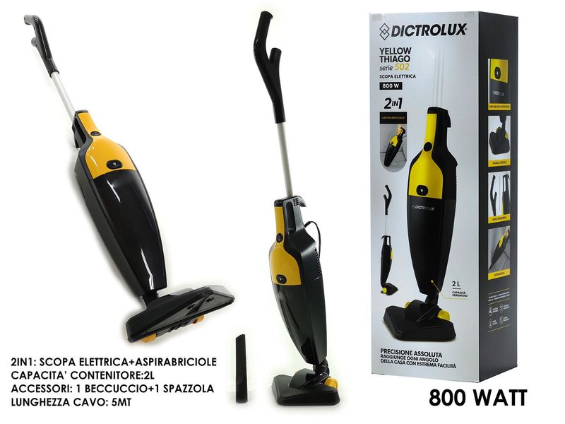 SCOPA ELETTRICA THIAGO 2IN1 800W