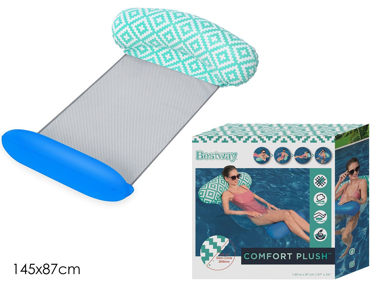 MATERASSINO AMACA COMFORT PLUSH