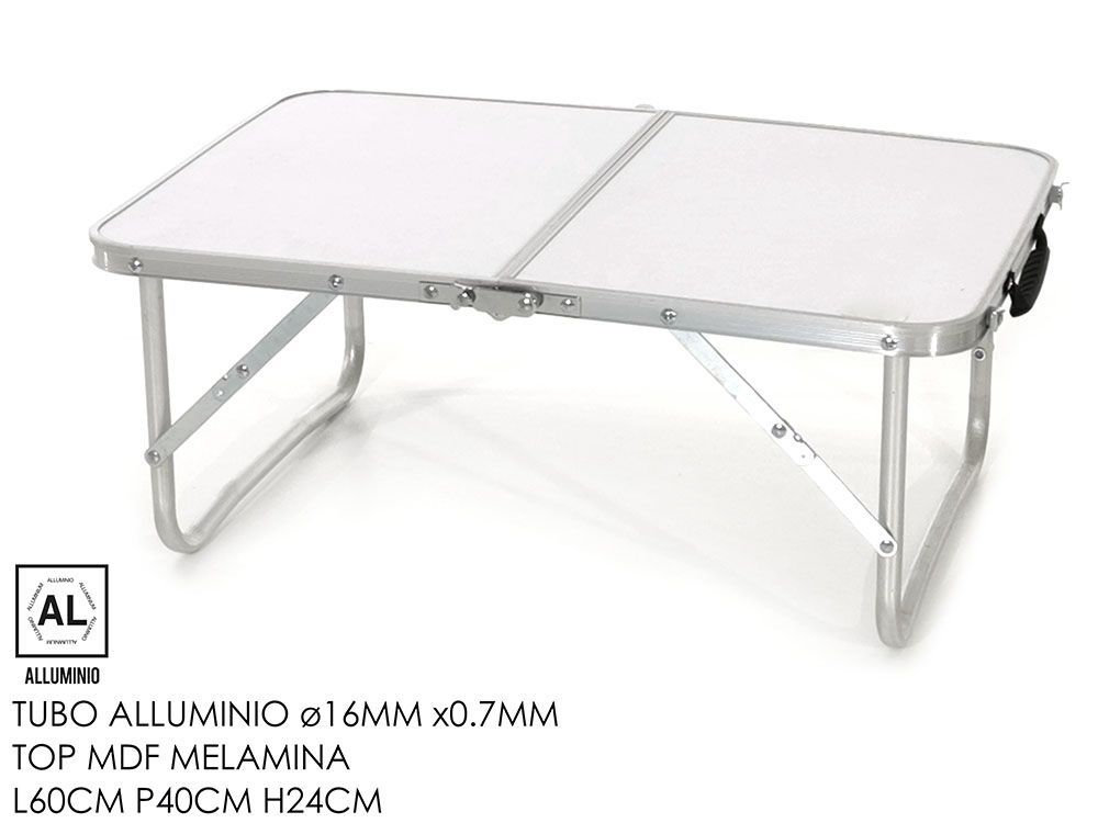 TAVOLINO PIEGHEVOLE 60X40X24CM