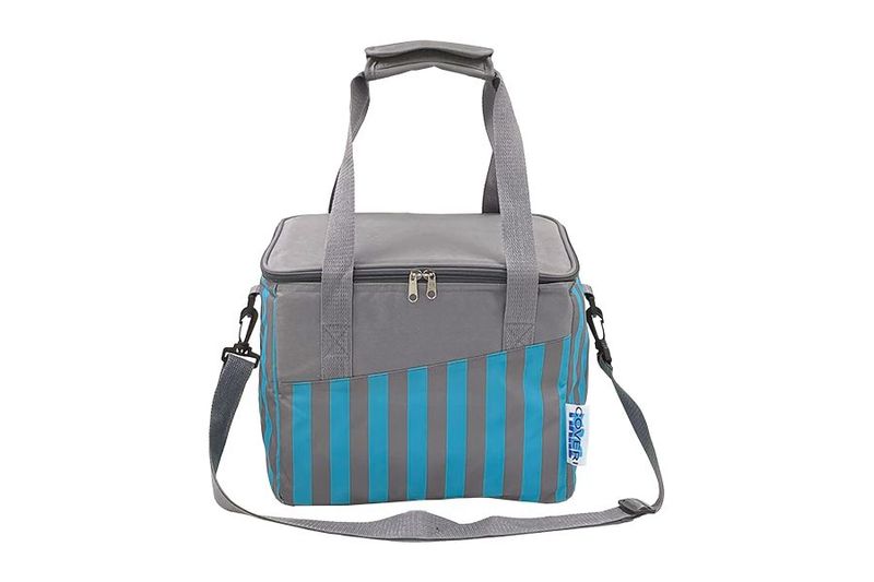 BORSA FRIGO 7MM 16LT 29.5X24.5X24.5 GRI/VERDE