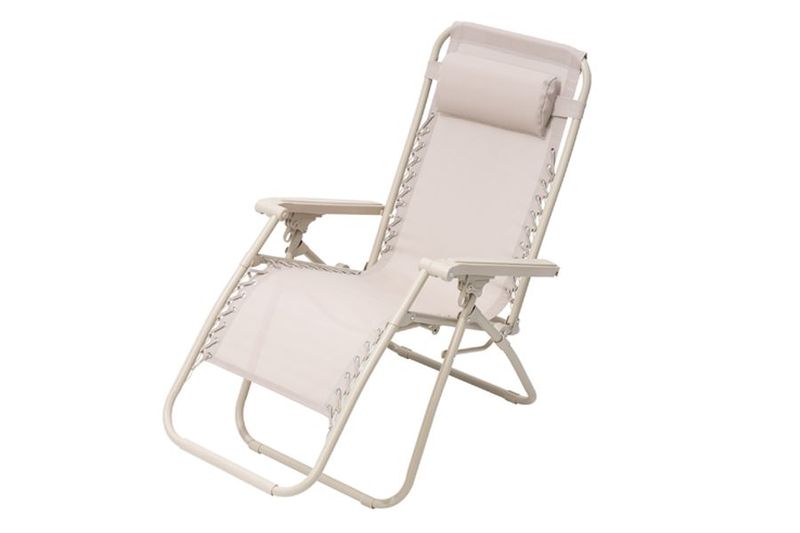 POLTRONA RECLINABILE ZERO GRAVITY - SABBIA