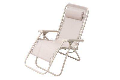 POLTRONA RECLINABILE ZERO GRAVITY - SABBIA
