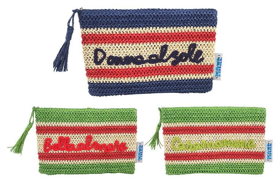POCHETTE MARE CON FRASI