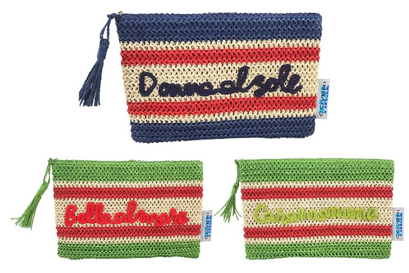 POCHETTE MARE CON FRASI
