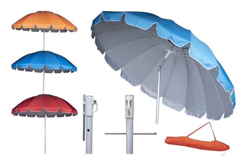 OMBRELLONE DA SPIAGGIA 240CM