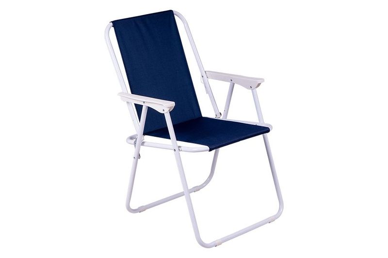 SEDIA DA SPIAGGIA PIEGHEVOLE 52X47X74CM - BLU