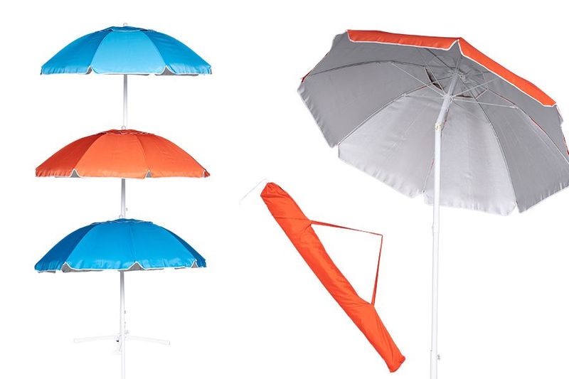 OMBRELLONE DIAMETRO 180CM CON CUSTODIA