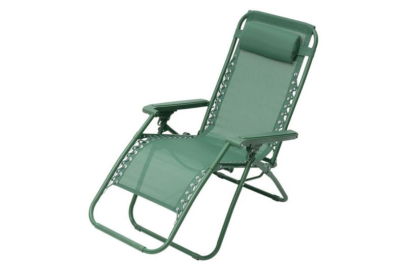 POLTRONA RECLINABILE ZERO GRAVITY - VERDE