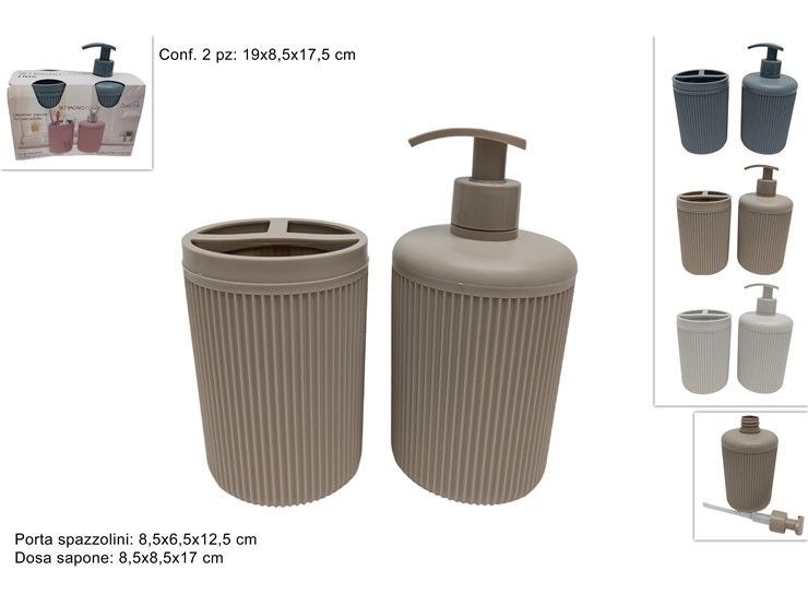 SET BAGNO 2 PEZZI