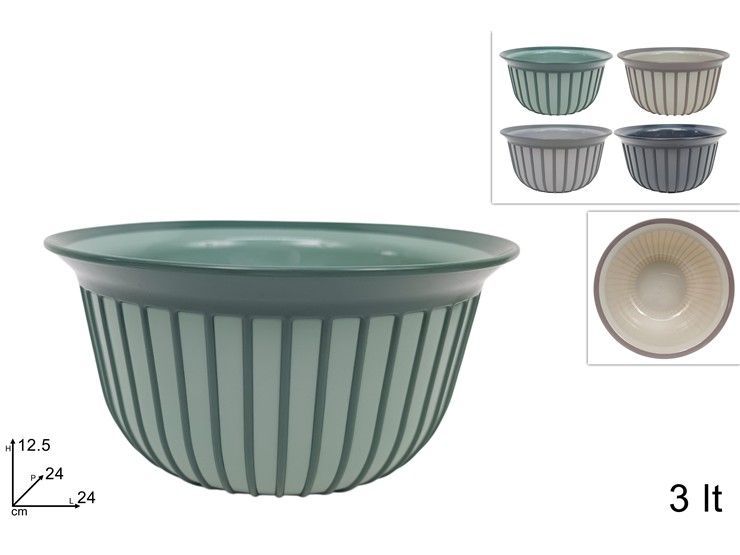 COPPETTA IN PLASTICA - 3 LITRI