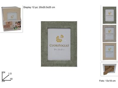 CORNICE LEGNO SPIGA - 13X18 CM CORNICE LEGNO SPIGA - 13X18 CM