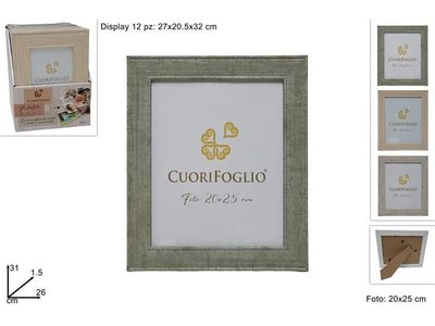 CORNICE LEGNO SPIGA - 20X25 CM CORNICE LEGNO SPIGA - 20X25 CM