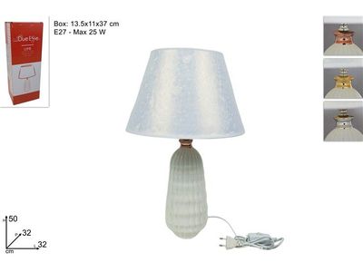 LUME BIANCO A RIGHE - 50 CM LUME BIANCO A RIGHE - 50 CM