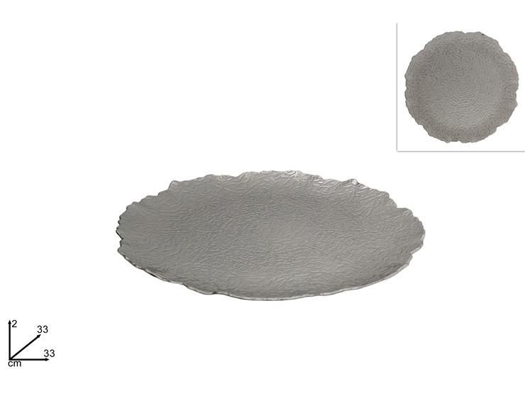 SOTTOPIATTO SILVER - 33 CM