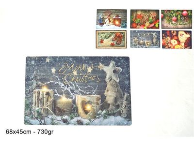 TAPPETO NATALIZIO DECORATIVO - 730 GR TAPPETO NATALIZIO DECORATIVO - 730 GR