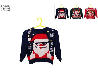 MAGLIONE NATALIZIO BAMBINI MAGLIONE NATALIZIO BAMBINI