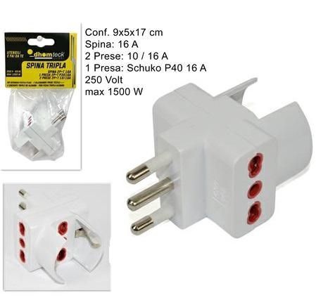 SPINA TRIPLA TEDESCA 16A