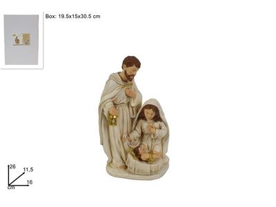 NATIVITÀ CON ABITI CHIARI E GLITTER ORO NATIVITÀ CON ABITI CHIARI E GLITTER ORO