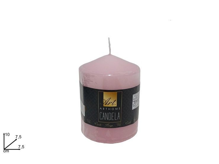 CANDELA 10X7.5CM ROSA CANDELA 10X7.5CM ROSA