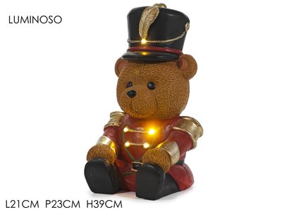 ORSO SOLDATINO 21X23XH39CM