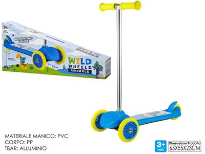 MONOPATTINO BLU cm65x55x23 PVC