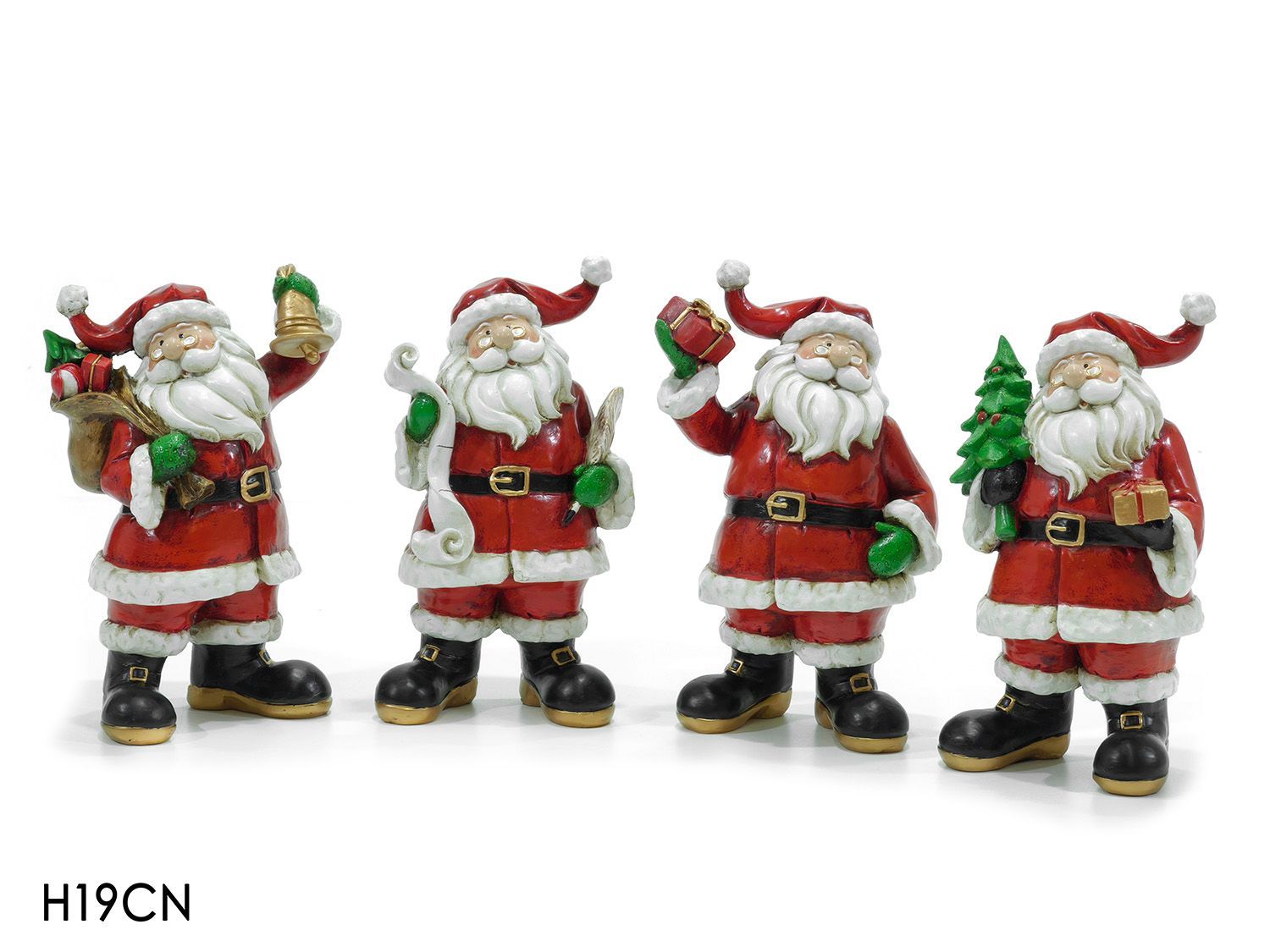 BABBO NATALE 19CM CERAMICA