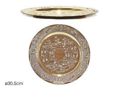 SOTTOPIATTO DIAM. 30.5CM ORO