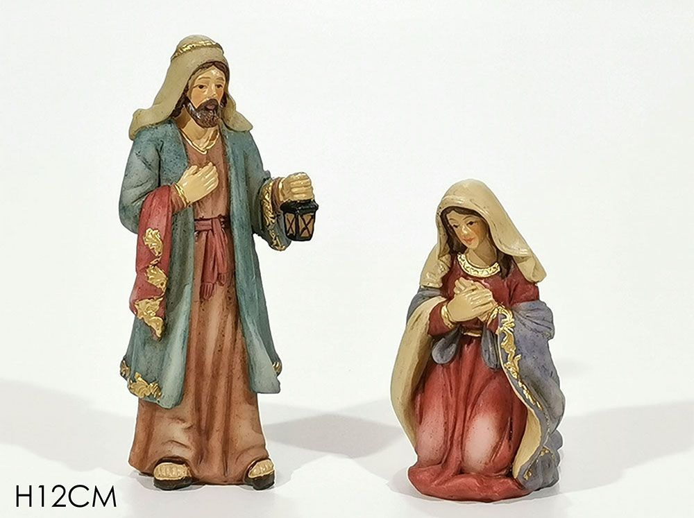 PERSONAGGIO H12CM 2ASS SAN GIUSEPPE E MARIA