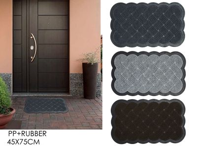 TAPPETO INTRECCIATO 45X75CM 3ASS