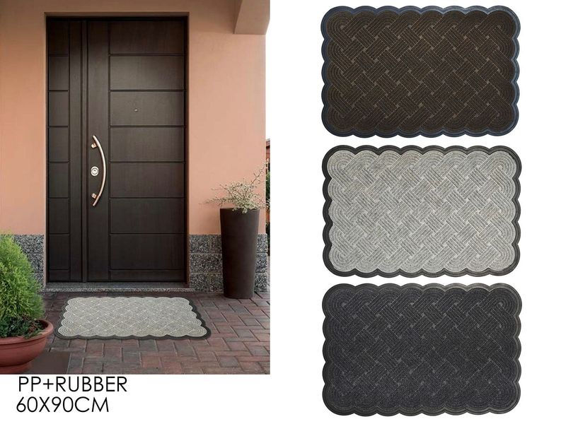 TAPPETO INTRECCIATO 60X90CM 3ASS