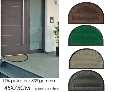 TAPPETO MEZZALUNA 45X75 4ASS