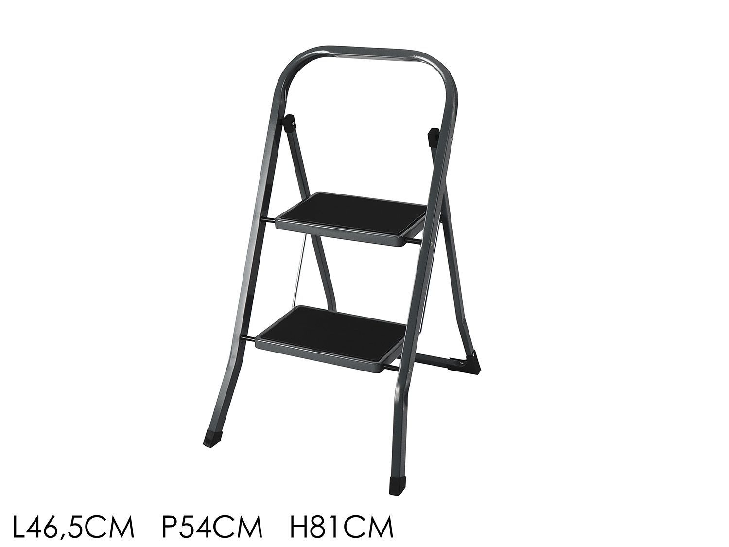 SGABELLO ACCIAIO EASYCLIMB 2 GRADINI